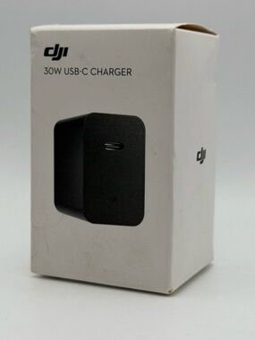 DJI Black 30W USB-C Fast Charger